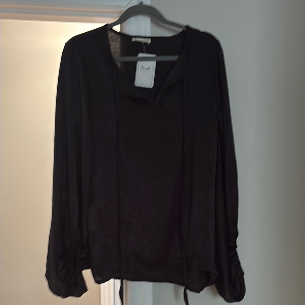 Elegant Black Women's Top